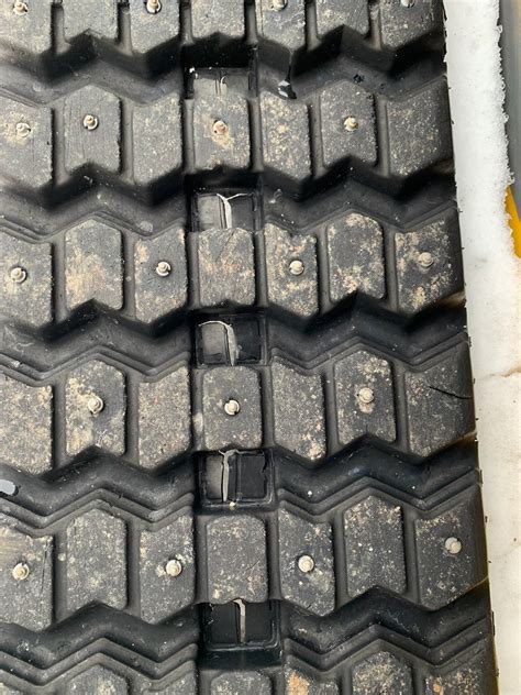 ice studs for skid steer tracks|screw in grip studs.